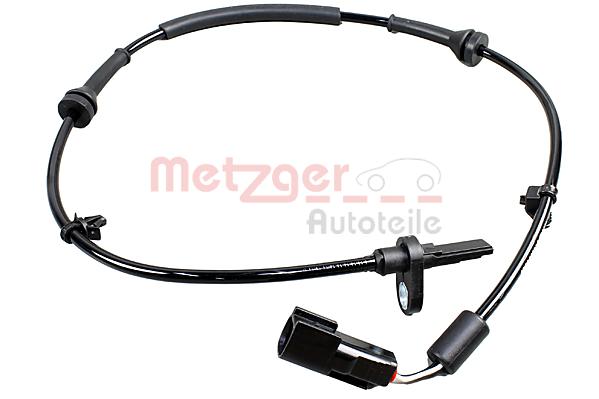 Sensor, Raddrehzahl Vorderachse Metzger 09001273 von Metzger