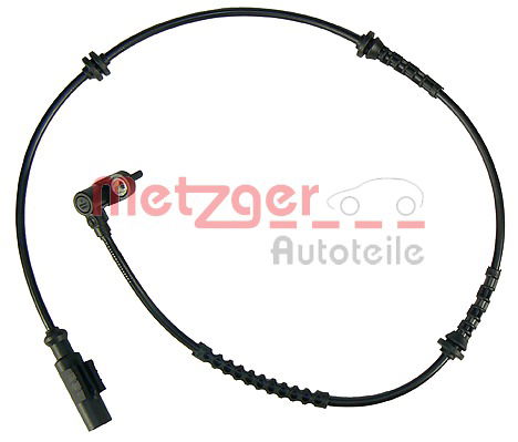 Sensor, Raddrehzahl Vorderachse Metzger 0900473 von Metzger