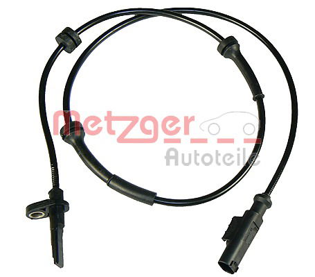 Sensor, Raddrehzahl Vorderachse Metzger 0900516 von Metzger