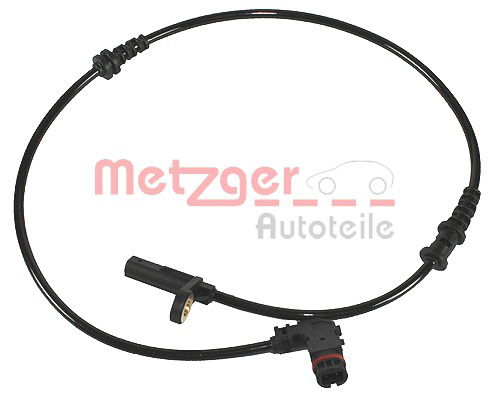 Sensor, Raddrehzahl Vorderachse Metzger 0900649 von Metzger