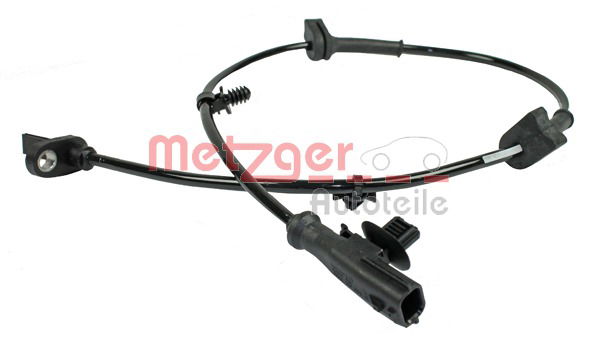 Sensor, Raddrehzahl Vorderachse Metzger 0900748 von Metzger