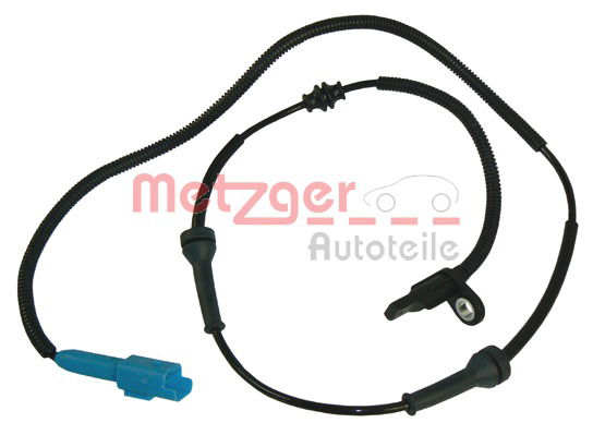 Sensor, Raddrehzahl Vorderachse Metzger 0900670 von Metzger