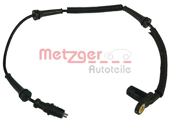 Sensor, Raddrehzahl Vorderachse Metzger 0900674 von Metzger