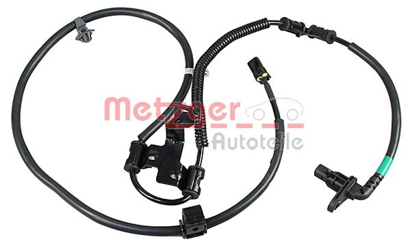 Sensor, Raddrehzahl Vorderachse links Metzger 09001023 von Metzger