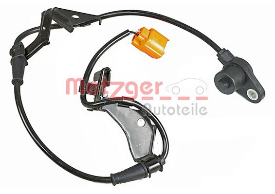 Sensor, Raddrehzahl Vorderachse links Metzger 09001044 von Metzger