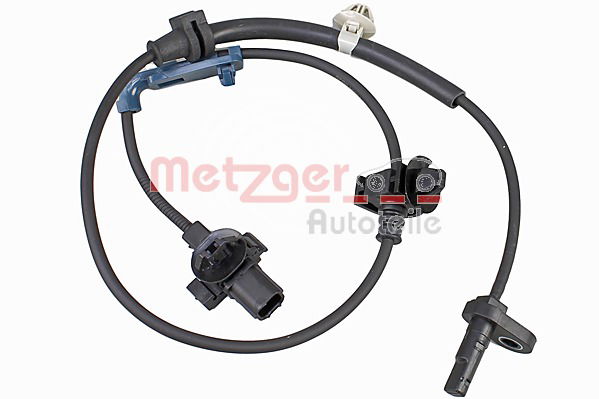 Sensor, Raddrehzahl Vorderachse links Metzger 09001180 von Metzger