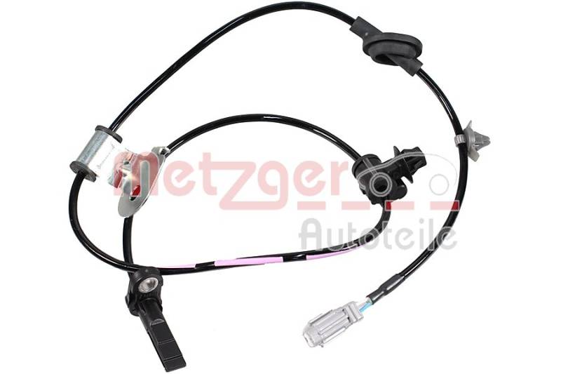 Sensor, Raddrehzahl Vorderachse links Metzger 09001369 von Metzger