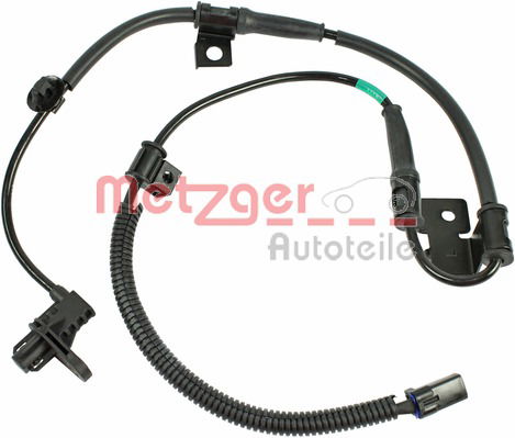 Sensor, Raddrehzahl Vorderachse links Metzger 0900226 von Metzger