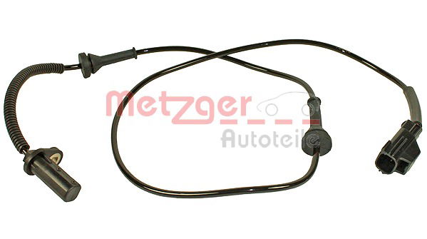 Sensor, Raddrehzahl Vorderachse links Metzger 0900703 von Metzger