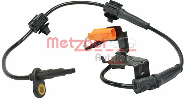 Sensor, Raddrehzahl Vorderachse links Metzger 0900846 von Metzger