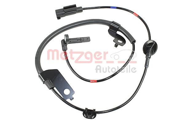 Sensor, Raddrehzahl Vorderachse rechts Metzger 09001353 von Metzger