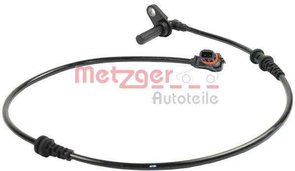 Sensor, Raddrehzahl Vorderachse rechts Metzger 0900858 von Metzger