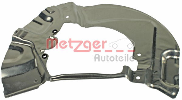 Spritzblech, Bremsscheibe Vorderachse links Metzger 6115031 von Metzger