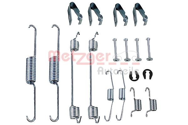 Zubehörsatz, Bremsbacken Hinterachse Metzger 105-0038 von Metzger