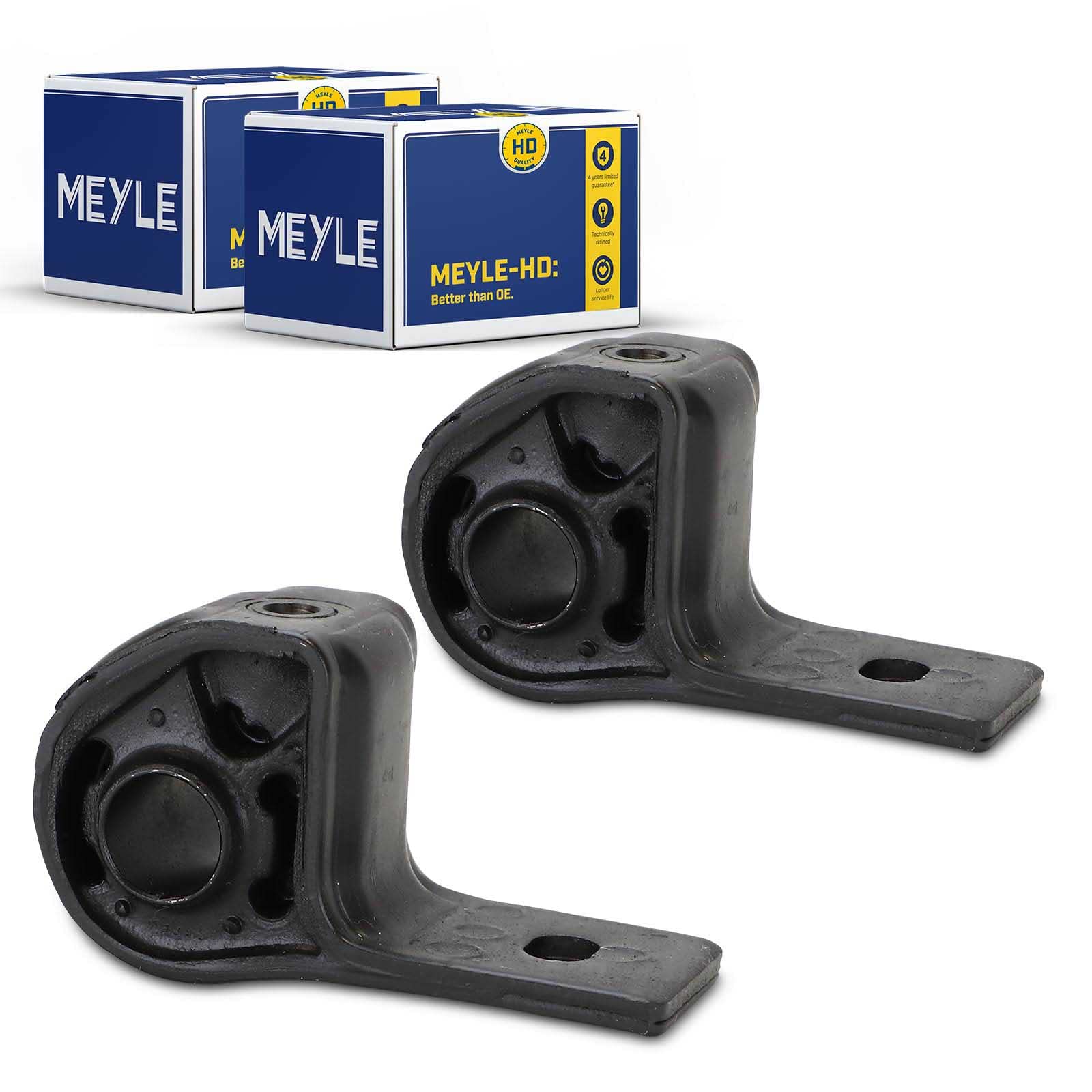 2x Original MEYLE HD 11-146100012/HD Lagerung Querlenker Hinten Unten Vorne Kompatibel mit Berlingo M_ GFK GJK MF 1.1L-2.0L Xsara N0 N1 N2 N68 1.4L-2.0L ZX N2 306 Partner von Meyle