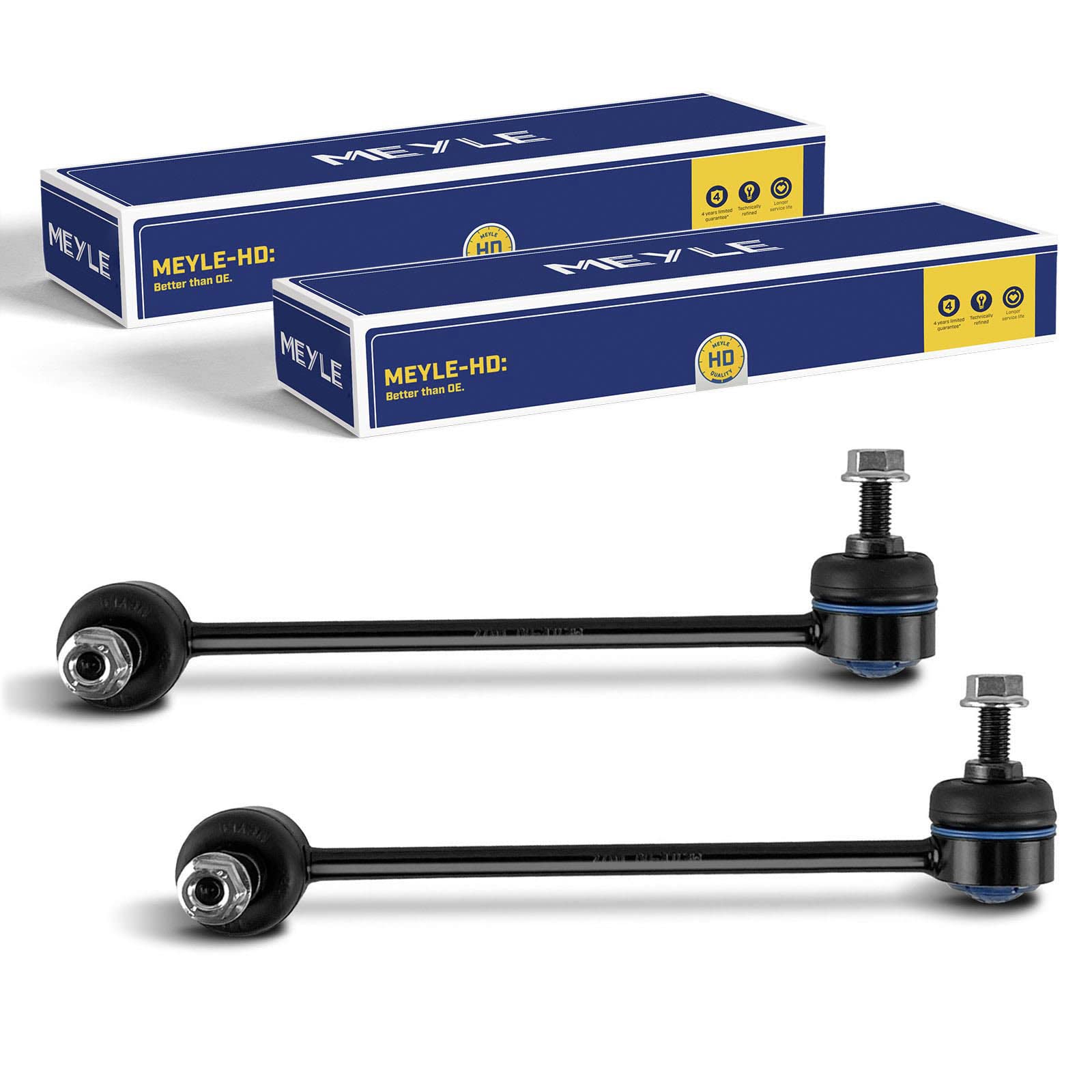 Meyle 2x Original HD ‎1160600063/HD Koppelstange Vorderachse Kompatibel mit Yeti 5L 2009-2015 Beetle 2011-2019 C.a.d.d.y 2015-Heute Golf V 2003-2009 J.e.t.t.a III 2004-Heute von Meyle