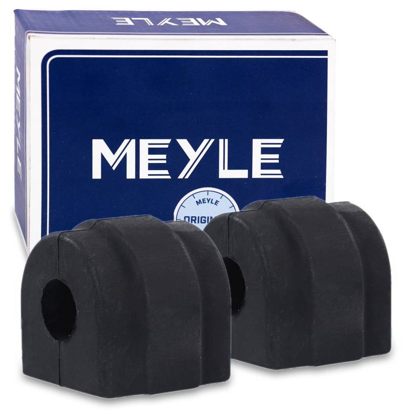 2x Original MEYLE Lager Stabilisator Stabilisatorlager Stabigummis Drehstabfeder Stabi Gummilager Stabilisatorenlager Gummi Lager Lagerung vorne innen von Meyle