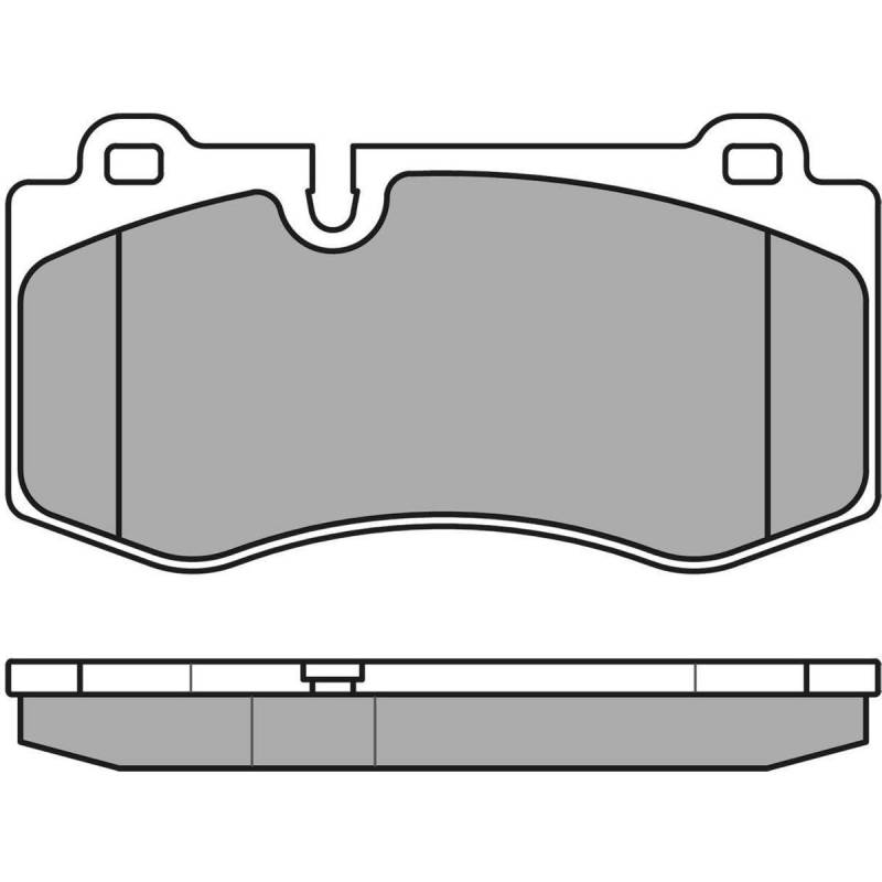 MEYLE 0252396018 Bremsbelagsatz, Scheibenbremse von Meyle