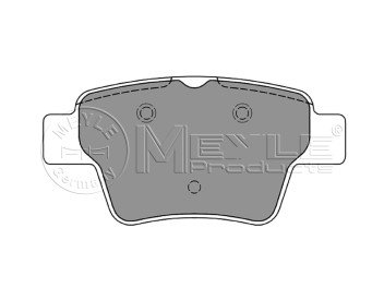 MEYLE 0252415017 Bremsbelagsatz, Scheibenbremse von Meyle