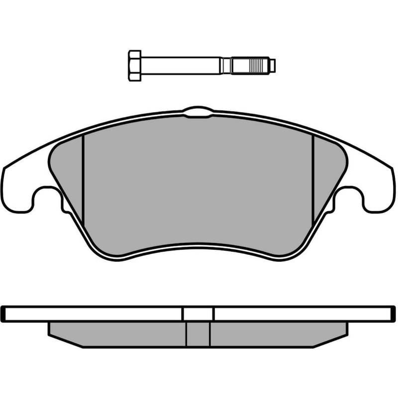 MEYLE 0252431019 Bremsbelagsatz, Scheibenbremse von Meyle