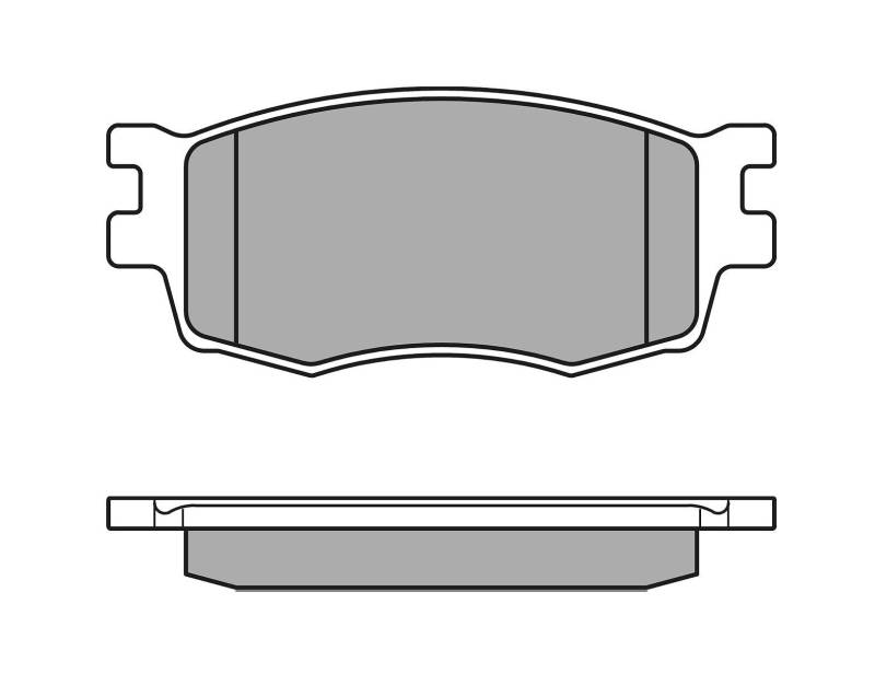 MEYLE 0252431717/W Bremsbelagsatz, Scheibenbremse von Meyle