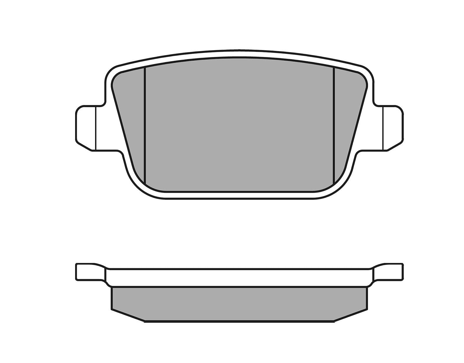 MEYLE Bremsbeläge hinten (Satz) von Meyle