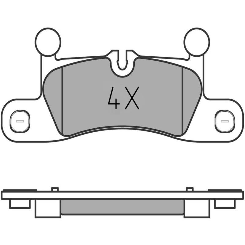 MEYLE Bremsbeläge hinten (satz) von Meyle