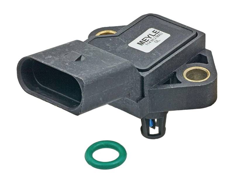 MEYLE 114 812 0000 Ladedrucksensor Sensor Ansaugkrümmer, Drosselklappengehäuse von Meyle