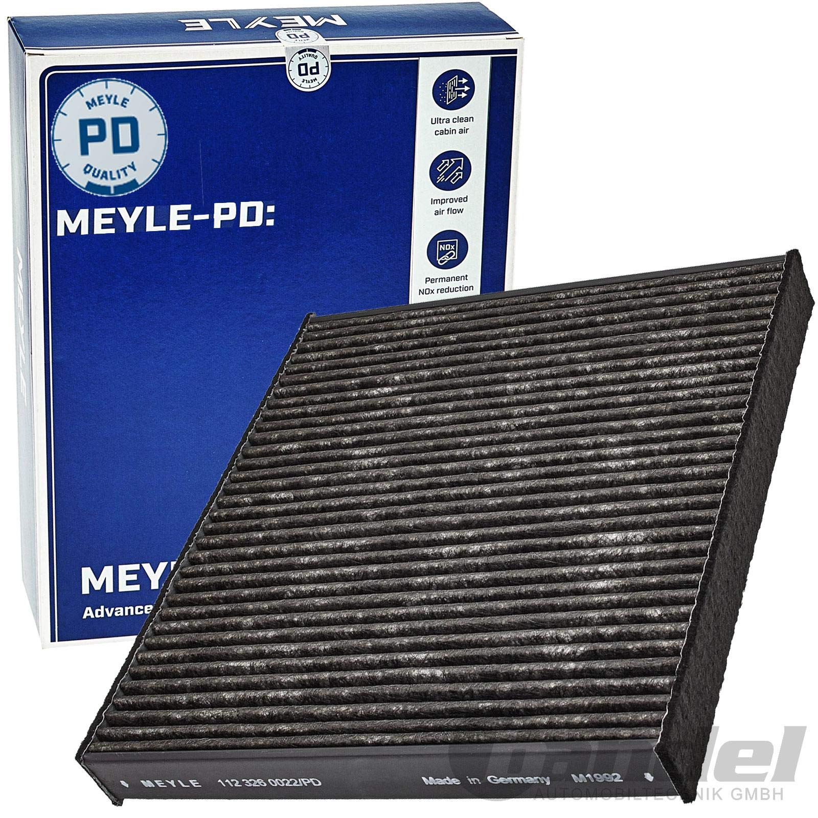 Filter, Innenraumluft MEYLE-PD: Advanced performance and design. von Meyle (112 326 0022/PD) Filter Heizung/Lüftung Pollenfilter von Meyle