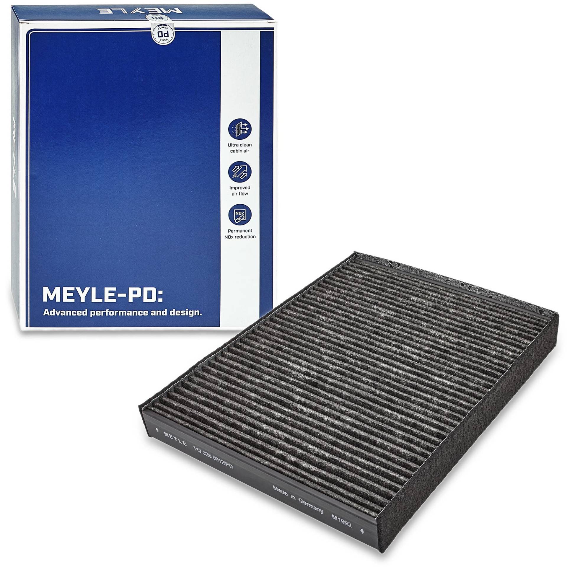 MEYLE PD POLLENFILTER 1123260012/PD Innenraumluftfilter Aktivkohle Pollen Filter von Meyle