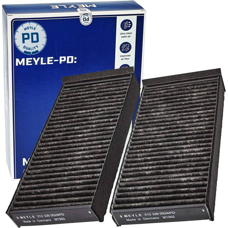 MEYLE PD POLLENFILTER PD Innenraumluftfilter Aktivkohle Pollen NOx Filter von Meyle