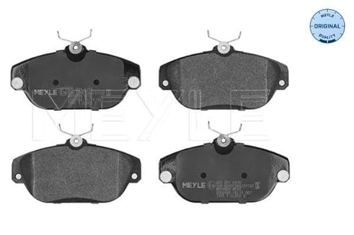 Meyle 025 201 6418 Bremsbelagsatz, Scheibenbremse von Meyle