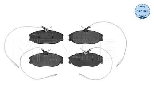 Meyle 025 216 7419/W Bremsbelagsatz, Scheibenbremse von Meyle