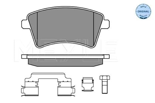 Meyle 025 246 9317 Bremsbelagsatz, Scheibenbremse von Meyle