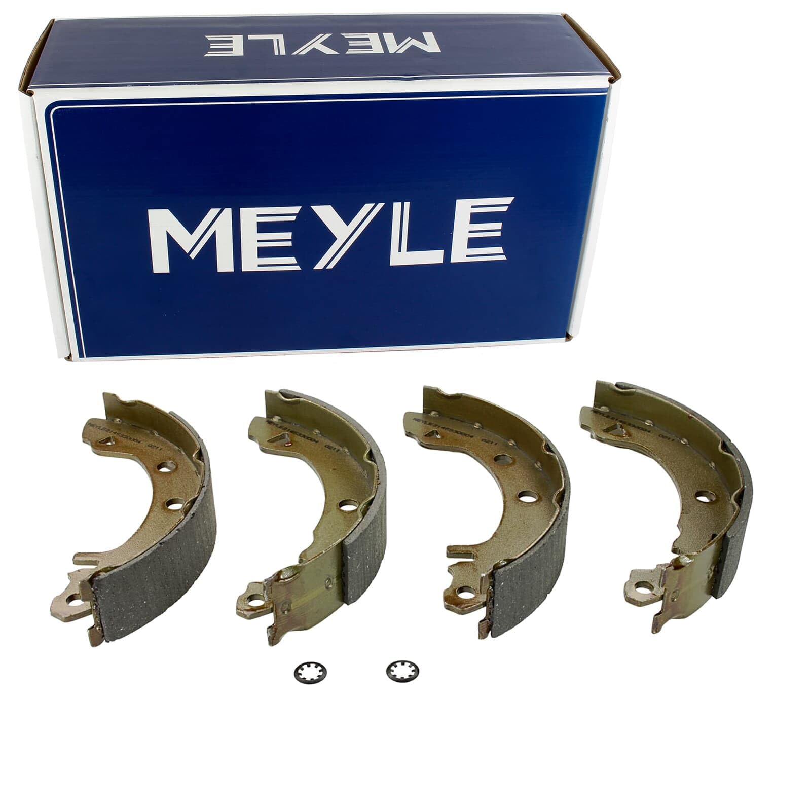 Meyle 214 533 0004 Rückseite Achse Bremse Schuh Satz ohne Frühling, 203mm x 39mm von Meyle