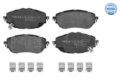 Meyle Bremsbelagsatz Vorderachse Bremsbeläge Bremsbelagsatz von Meyle