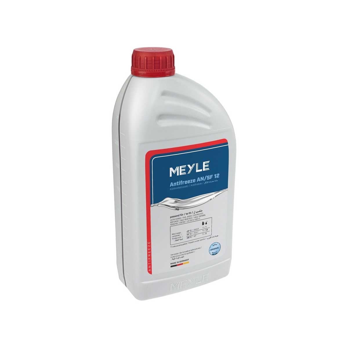 Meyle Frostschutz Winterschutz Kühlwasserfrostschutz 1.5 L Rot 014 016 9300 von Meyle