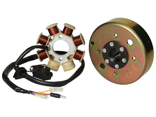 Mezoly Zündung komplett GY6 50cc 4 Takt (2 Pin Stecker) von Mezoly