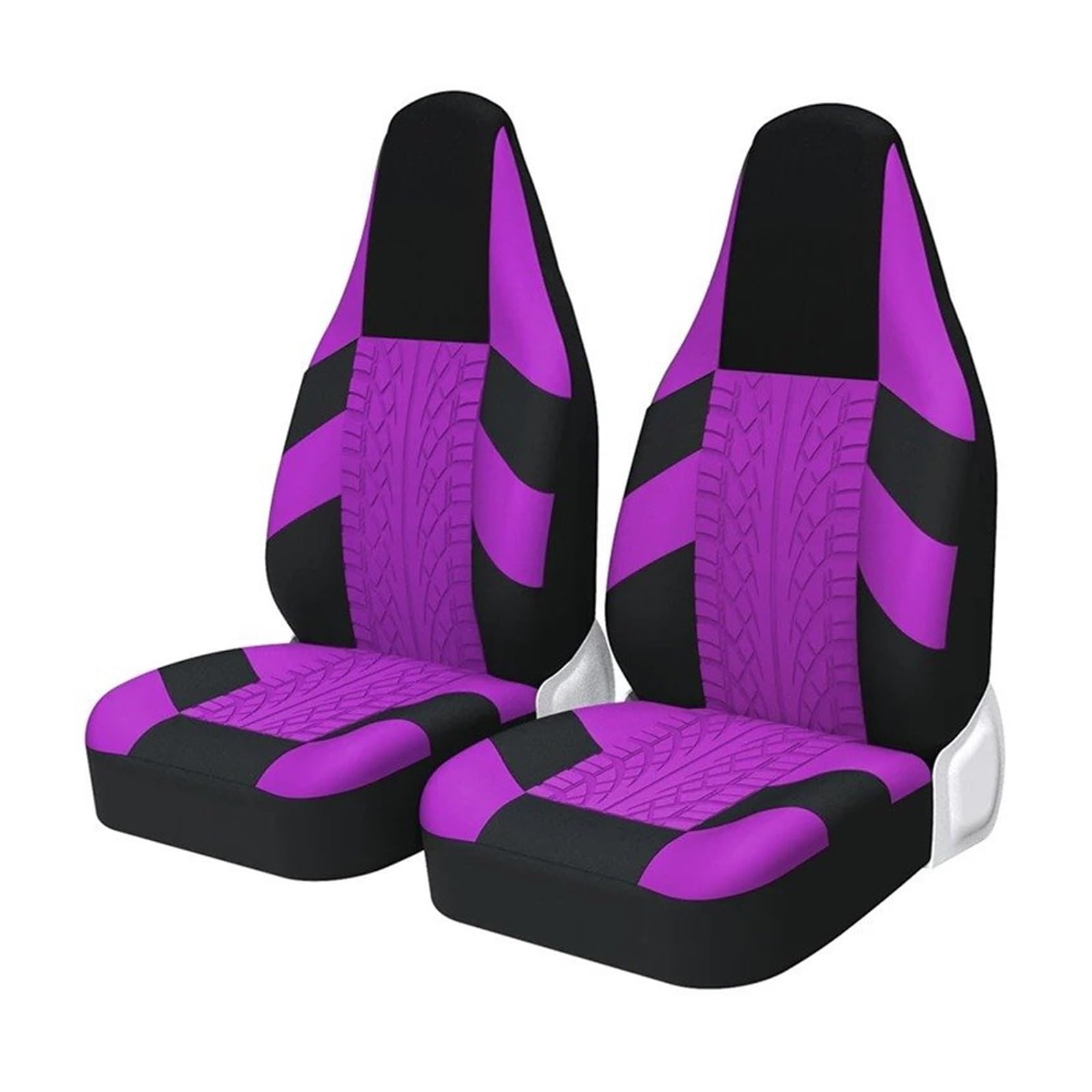 Autositzüberzug 2 Stück Für Camaro 1983 Front High Bucket Autositzbezüge Universal Für Die Meisten Autos Sport Seat Protector Auto Schonbezüge(Purple) von Mfibbmf