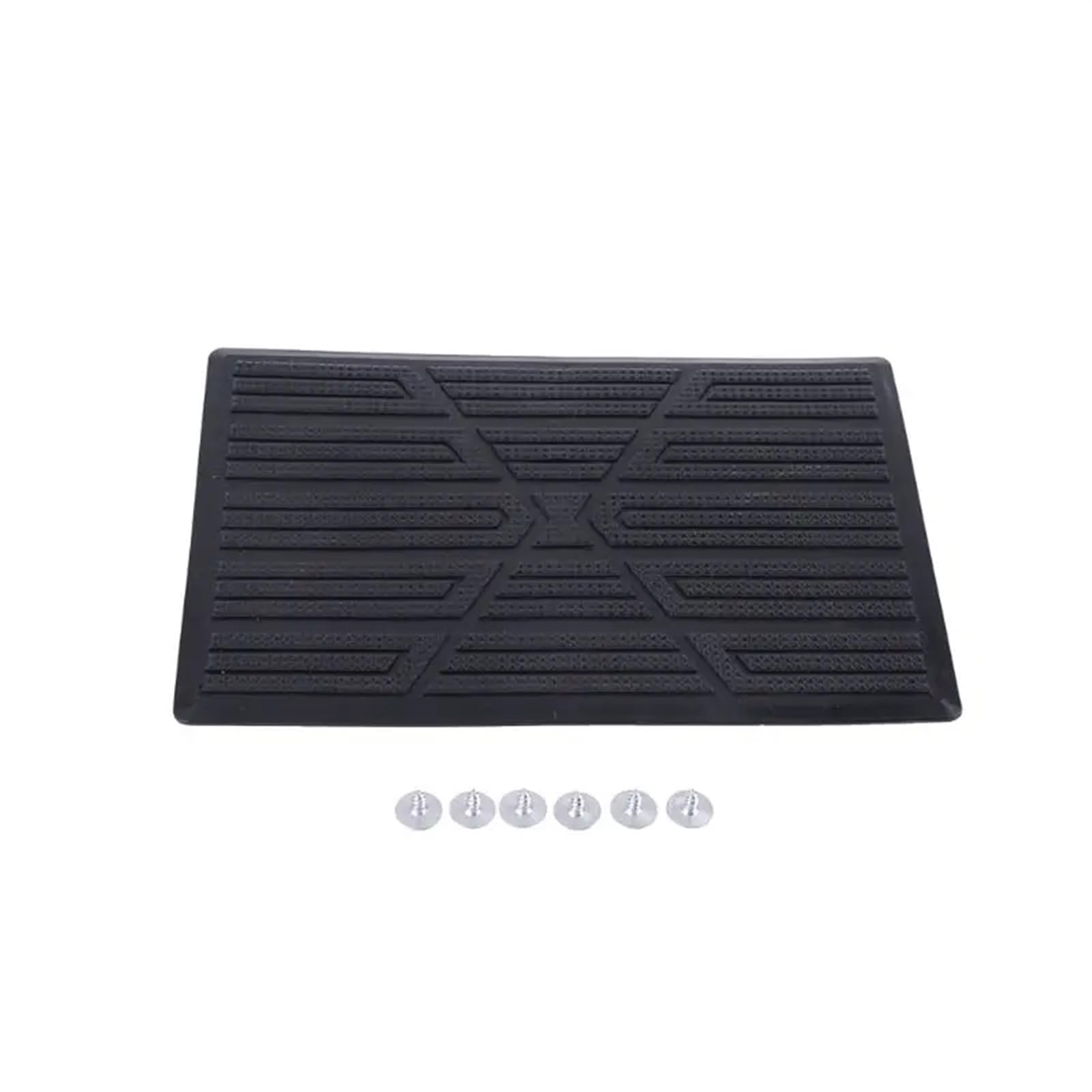 Bremse Pedalkappen Auto Boden Teppich Pad Ferse Fuß Matte Pedal Patch Abdeckung 23x15cm Auto Matte Anti-skid Pedalkappen(BK) von Mfibbmf