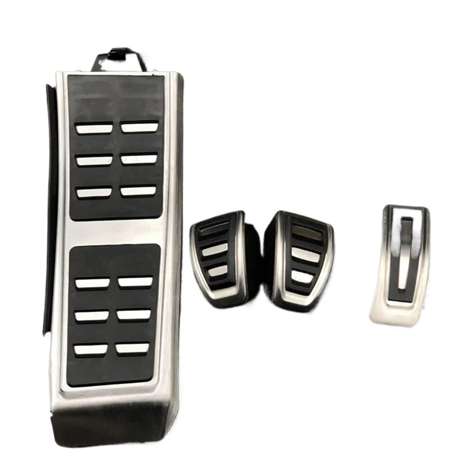 Bremse Pedalkappen Für A4 A5 A6 S6 A7 A8 Q5 B6 B7 B8 C5 C6 Gaspedal Bremse Fußstütze Pedal Pad Platte Pedalkappen(MT 4pcs) von Mfibbmf