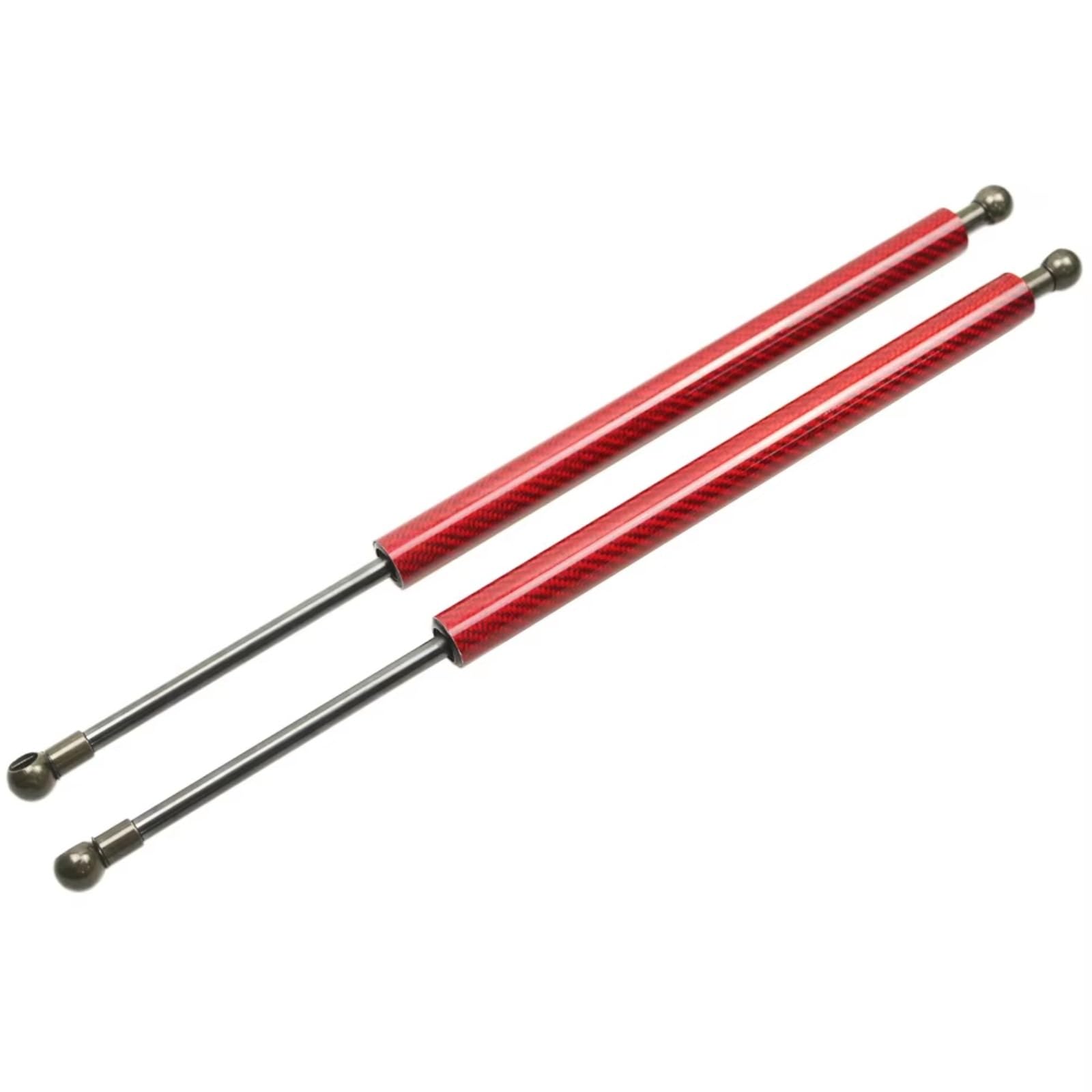 Heckklappendämpfer Für Nissan Für Presage U31 2003-2009 Für MPV Carbon Faser Lift Unterstützt Gas Streben Stange Schocks Hinten Heckklappe Hatch 640Mm Gasfeder Heckklappe(Red Carbon Fiber) von Mfibbmf