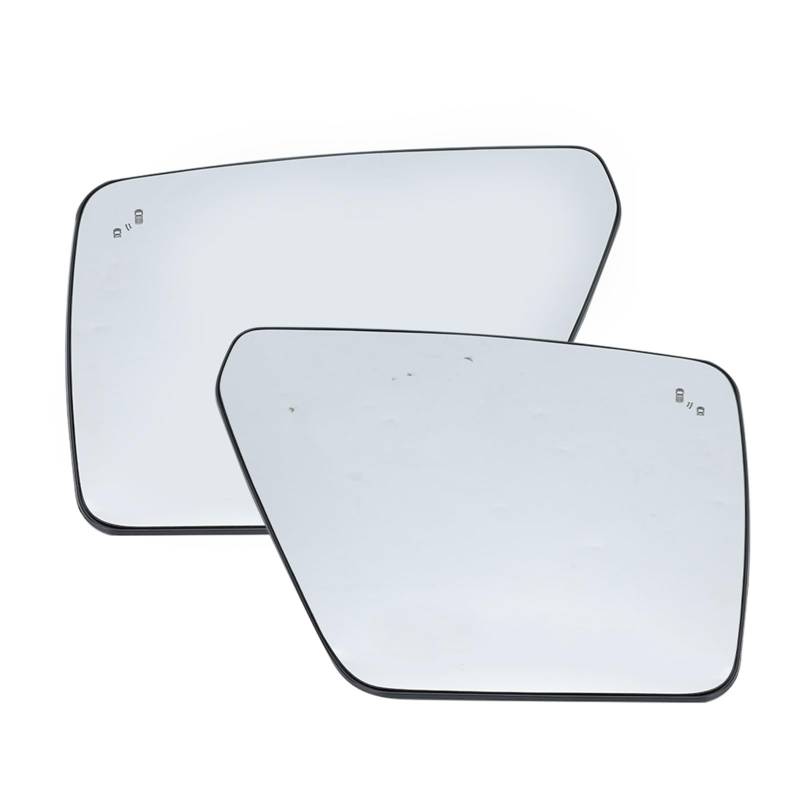 Mfibbmf Außenspiegel Glas Für Ford F150 2021 2022 2023 Konvexen Spiegel Blind Spot Warnung Für Uns Version Erhitzt Rück Seite Spiegel Glas Auto Zubehör Spiegelglas(1 Paar) von Mfibbmf