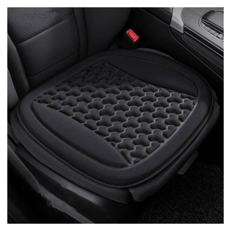 Mfibbmf Autositzüberzug Autositzbezug Schweißfest Autositzkissen Konvexes Design Für Wärmeableitung Universelles Auto-Stuhlmatten-Pad Auto Schonbezüge(Black Seat Pad) von Mfibbmf