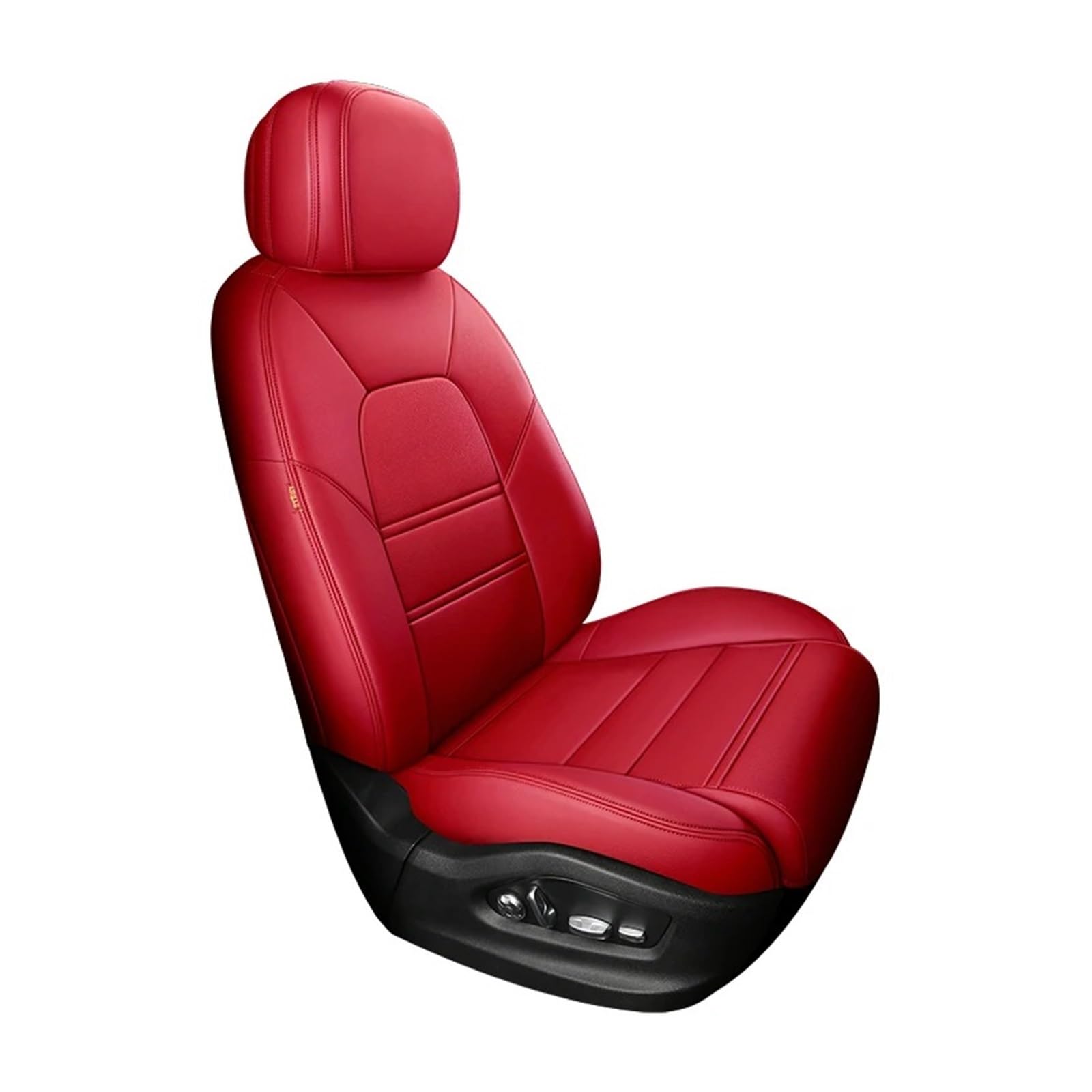 Mfibbmf Autositzüberzug Für CRV Für Accord 2003 2007 Für Fit Für Civic Für Stadt Für Jazz Für Vezel Auto Sitzbezug Auto Schonbezüge(1Piece-Red) von Mfibbmf