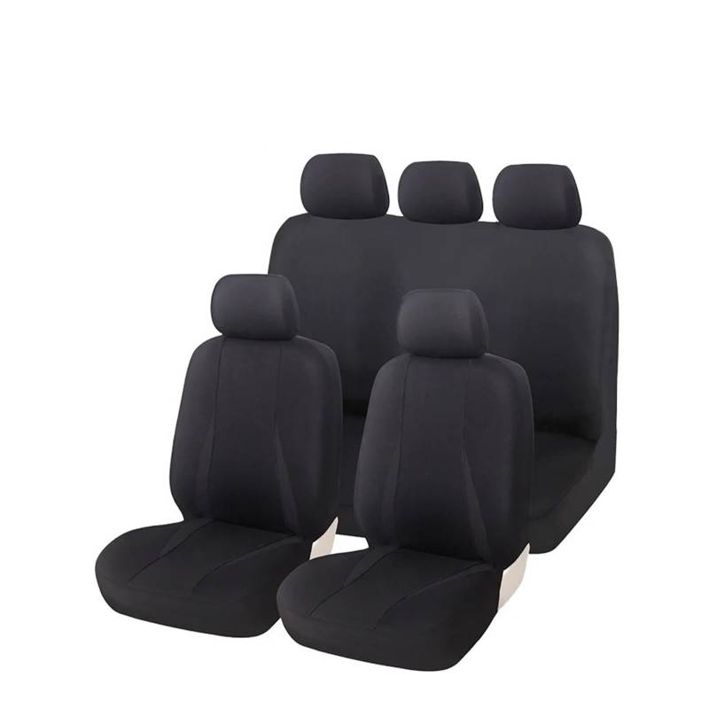 Mfibbmf Autositzüberzug Für Ford Für Mondeo 4 Autositzbezüge Auto Schonbezüge(Black Full Set) von Mfibbmf