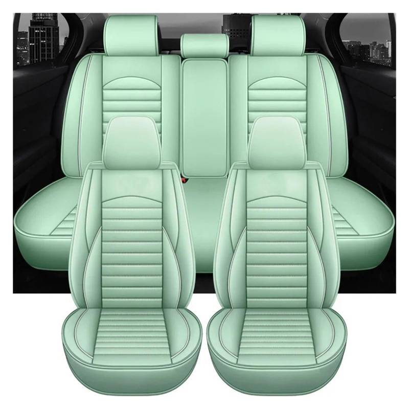 Mfibbmf Autositzüberzug Für Geely Für Geometrie Universal Leder Auto Sitzbezüge Auto Schonbezüge(5 Piece-A) von Mfibbmf