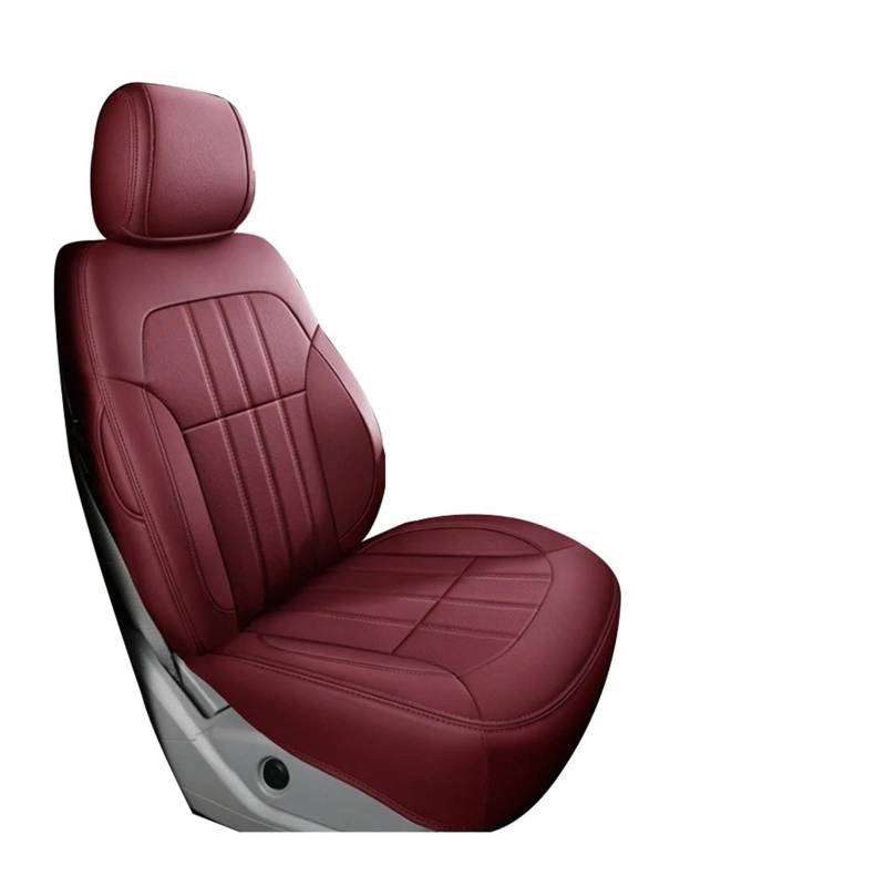 Mfibbmf Autositzüberzug Für Hyundai Für Tucson Für Kona Für Ix35 Für I40 Für Solaris Für Creta Für I30 Für Elantra Auto Sitzbezüge Auto Schonbezüge(1Piece-Wine Red) von Mfibbmf