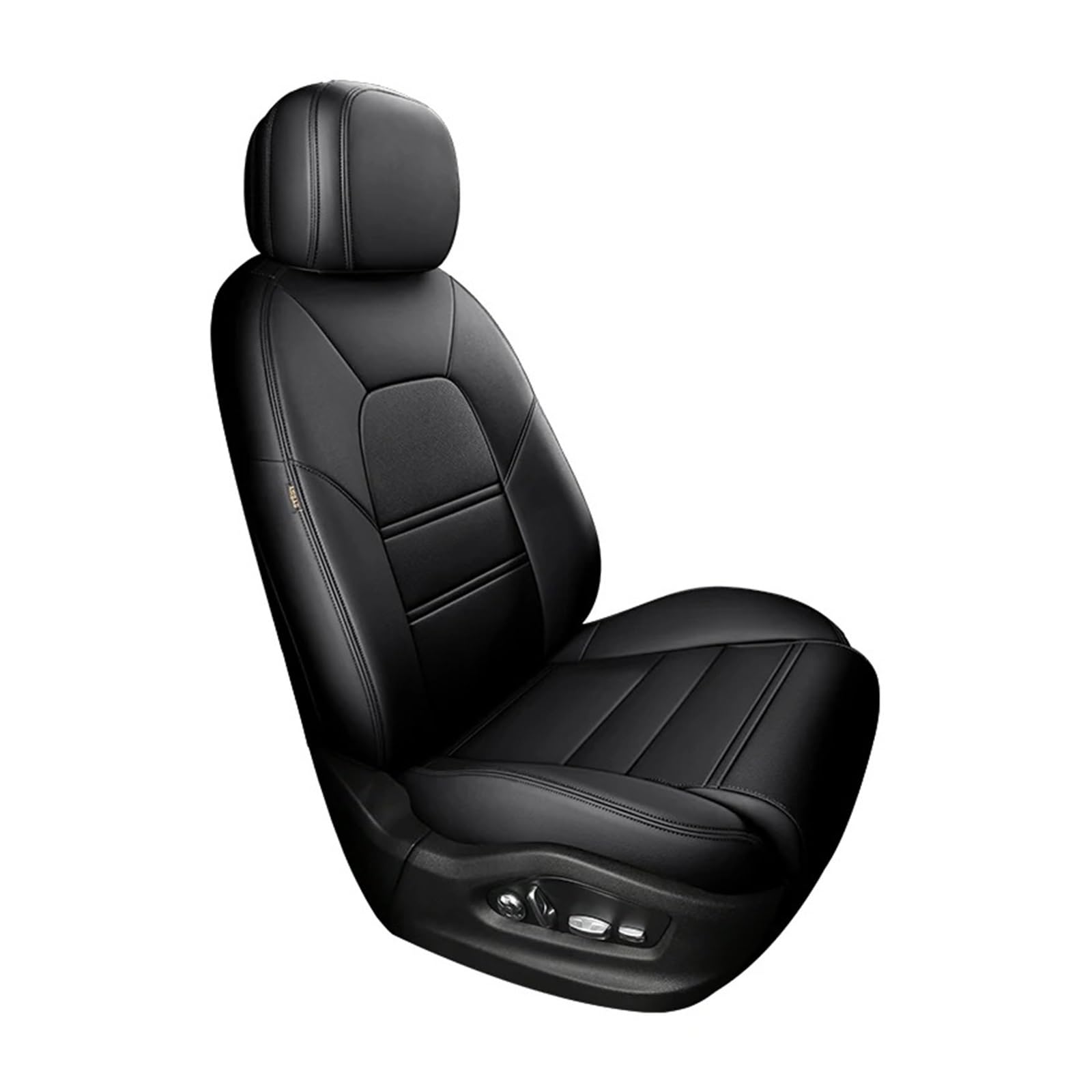 Mfibbmf Autositzüberzug Für Kia Für Ceed Für Stonic Für Rio Für Sportage 2023 Für Soul Für Carens Für Seltos Auto Sitz Abdeckung Auto Schonbezüge(1Piece-Black) von Mfibbmf