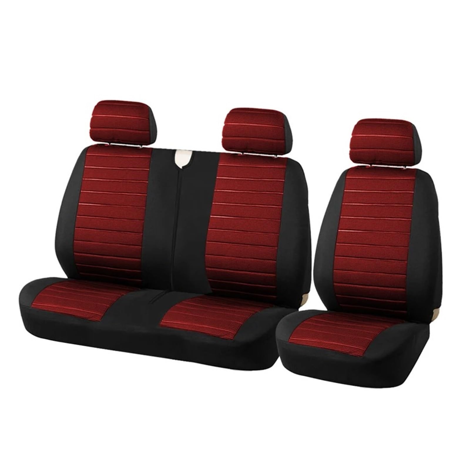 Mfibbmf Autositzüberzug Für Kia Für Sportage 2011 2015 Autositzbezüge Universal Schutzhülle Auto Schonbezüge(Red-3Piece) von Mfibbmf